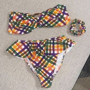 Montce Swim Summer Plaid Bikini